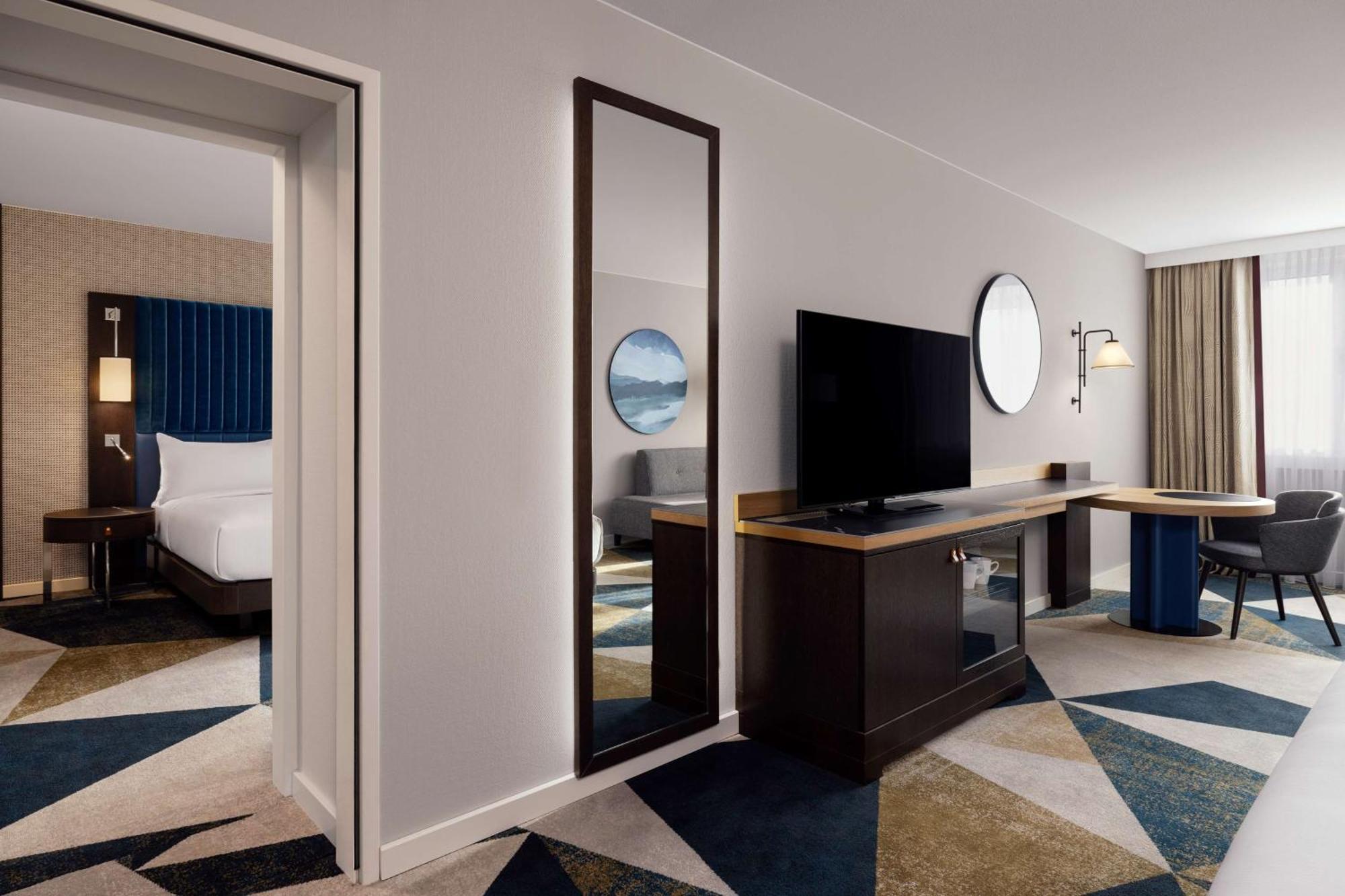 Hotel Hilton Vienna Waterfront Exterior foto
